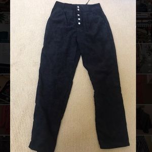 Black Corduroy Pants